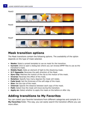 Manuale Ulead Videostudio 11 Plus