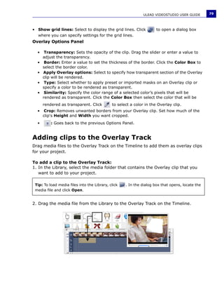Manuale Ulead Videostudio 11 Plus