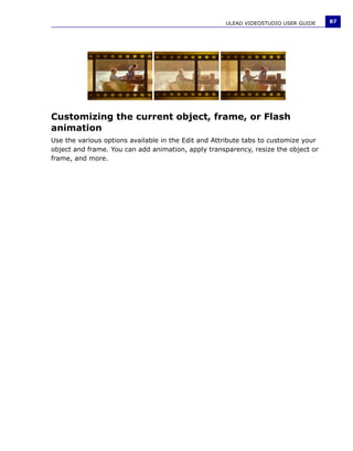 Manuale Ulead Videostudio 11 Plus