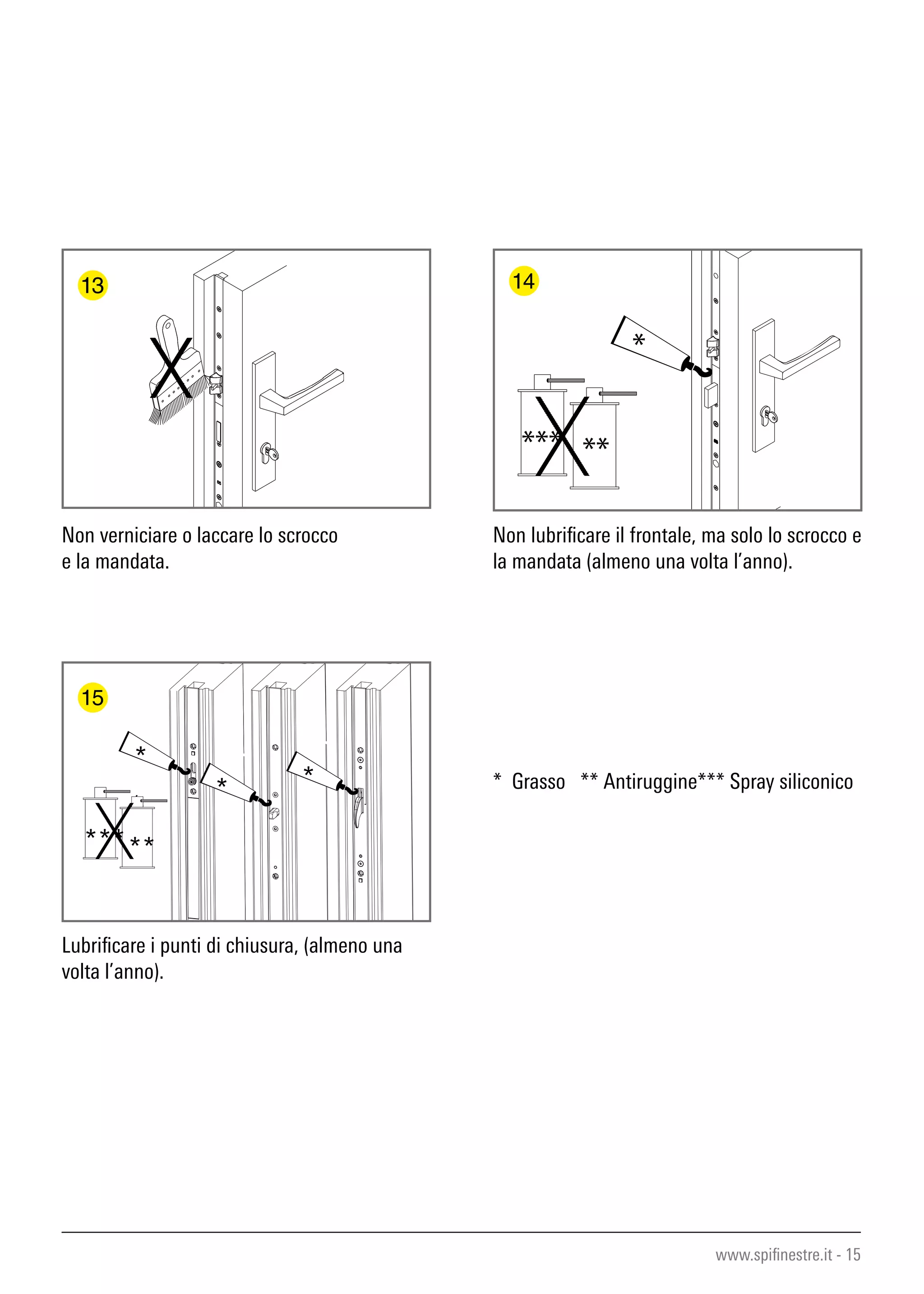 Manuale uso e manutenzione Marzocchi AG Strada