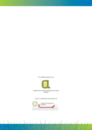 Confederazione Generale dell’Agricoltura Italiana
POTENZA
In collaborazione con
Con il contributo finanziario di
 