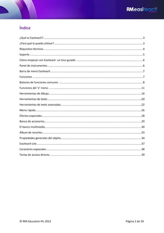 Manual Easy Teach | PDF