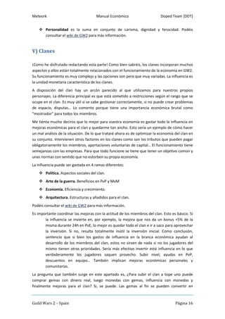 Manual de microeconomía de Guild Wars 2 | PDF