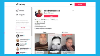 TikTok
La spettacolarizzazione della didattica
 