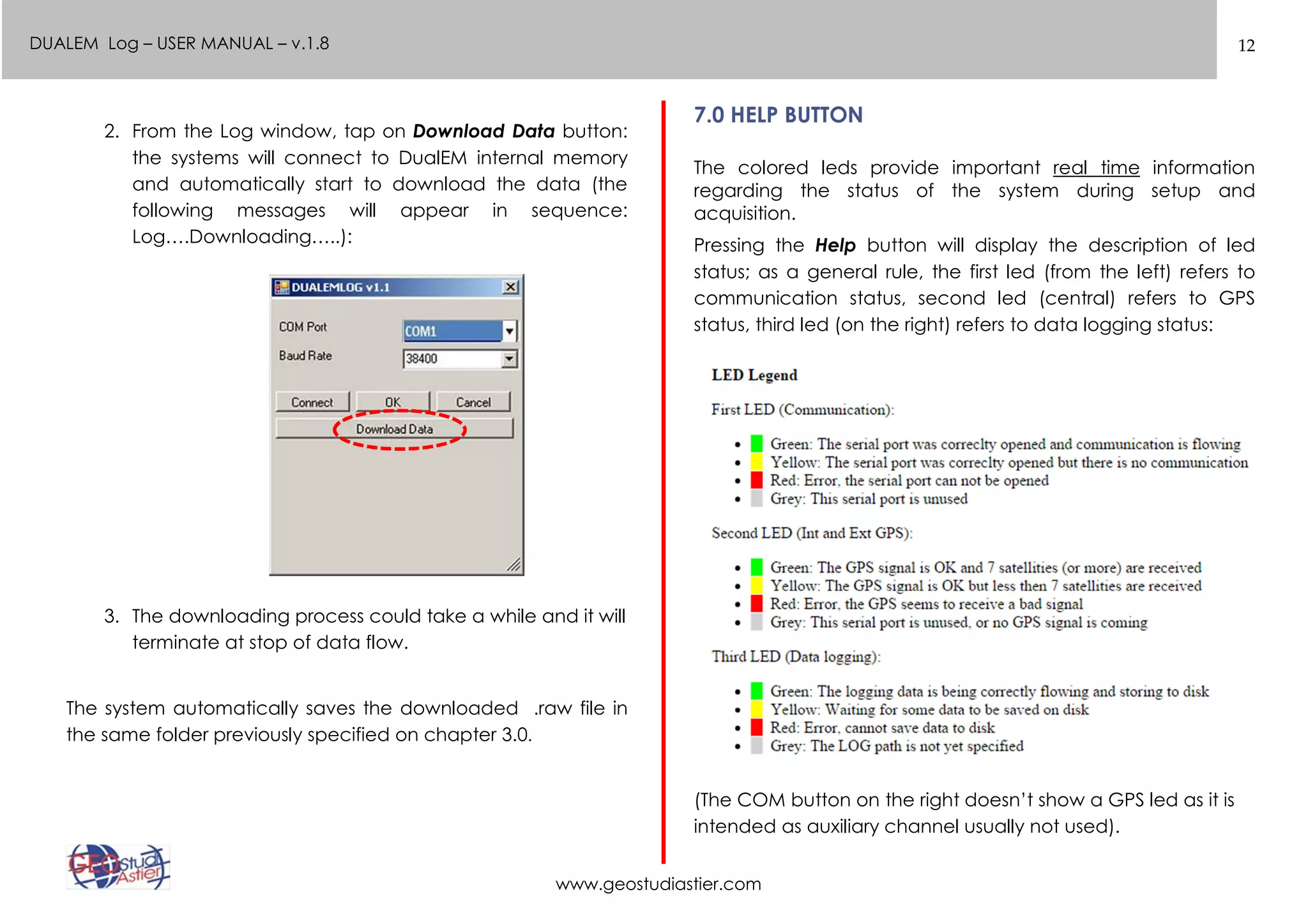 DualEM LOG software manual 1.8 | PPT