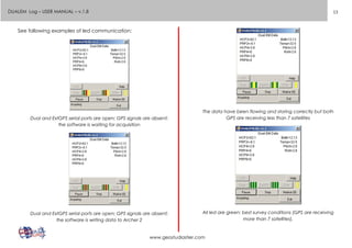 DualEM LOG software manual 1.8 | PPT