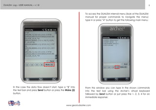 DualEM LOG software manual 1.8 | PPT