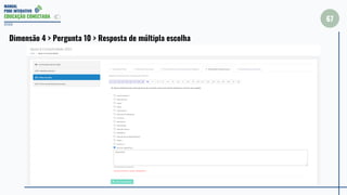 MANUAL
PDDE INTERATIVO
EDUCAÇÃO CONECTADA
67
2022
Dimensão 4 > Pergunta 10 > Resposta de múltipla escolha
 