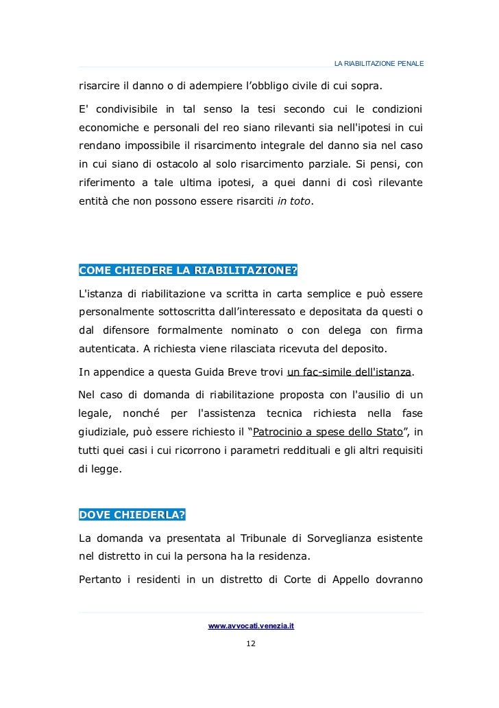 Istanza Di Dissequestro Penale Fac Simile