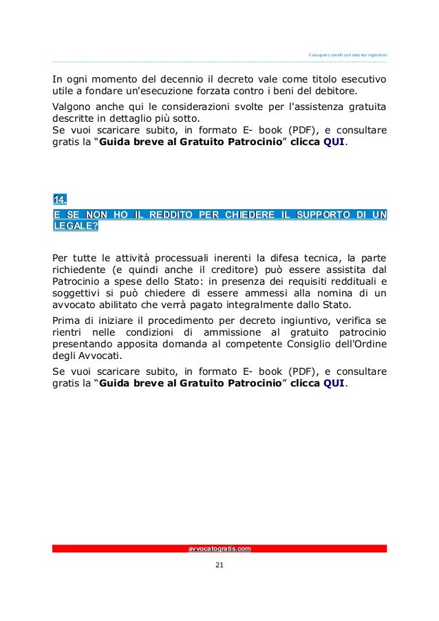 Precetto Su Sentenza Di Rigetto Opposizione A Decreto Ingiuntivo 