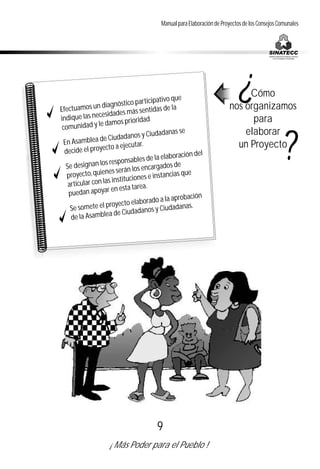 Manual Elaboracion De Proyectos Fides Para Consejos Comunales | PDF