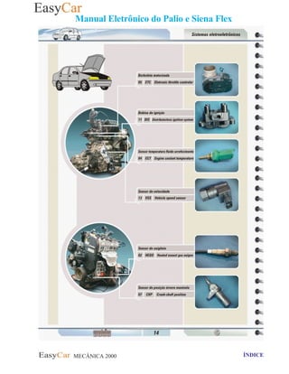 MECÂNICA 2000 Retornar ao indice Retornar ao ÍNDICE 2
Manual Eletrônico do Palio e Siena Flex
 