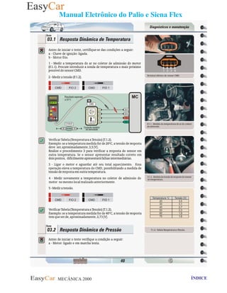 MECÂNICA 2000 Retornar ao indice Retornar ao ÍNDICE 2
Manual Eletrônico do Palio e Siena Flex
 