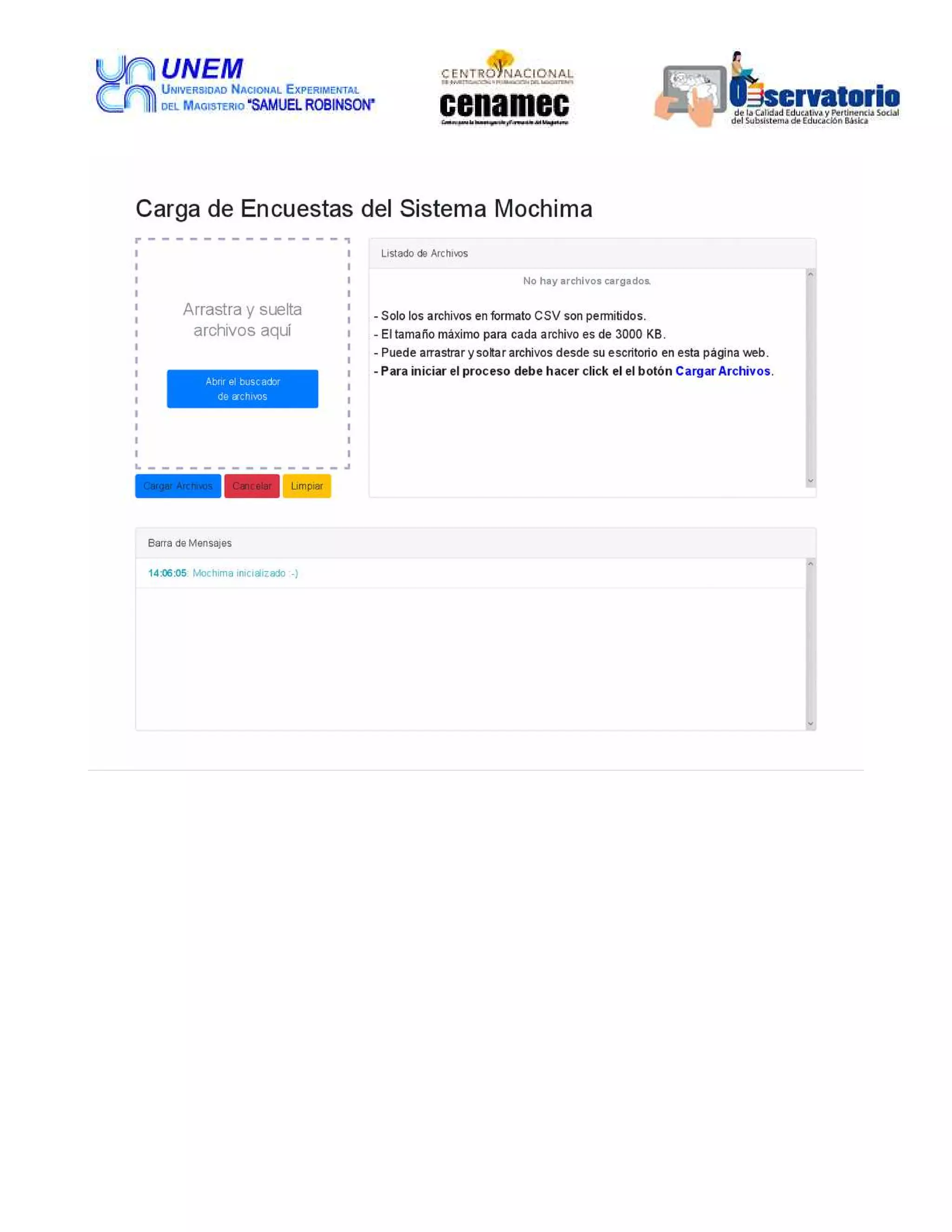 SISTEMA PARA LA EVALUACIÓN DE LA CALIDAD Y PERTINENCIA SOCIAL DEL SUBSISTEMA DE EDUCACIÓN BÁSICA - MANUAL DE USUARIO VERSIÓN PORTABLE - OSWALDO HERNANDEZ
