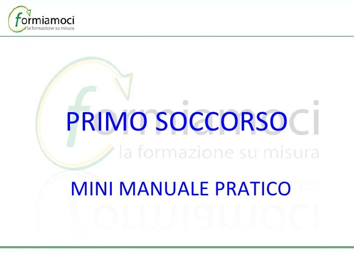 Manuale Di Primo Soccorso Croce Rossa Pdf