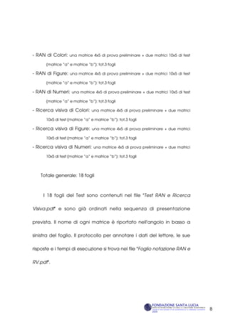 Ran Assessment.pdf Manuale ran e rv b | PDF