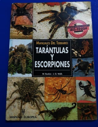 Manuales de terrario, tarántulas y escorpiones