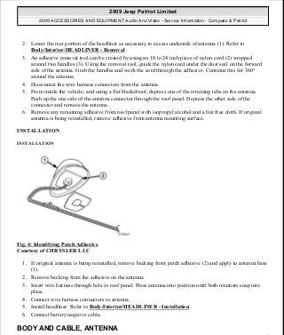 Manuales de reparaciones jeep compass y patriot limited 2007-2009