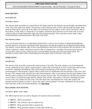 Manuales de reparaciones jeep compass y patriot limited 2007-2009