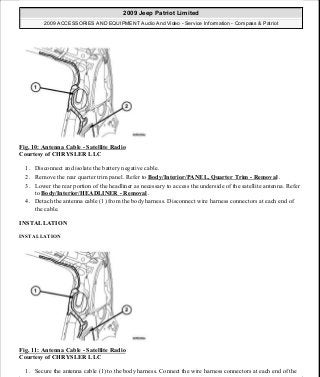 Manuales de reparaciones jeep compass y patriot limited 2007-2009