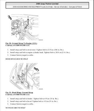 Manuales de reparaciones jeep compass y patriot limited 2007-2009