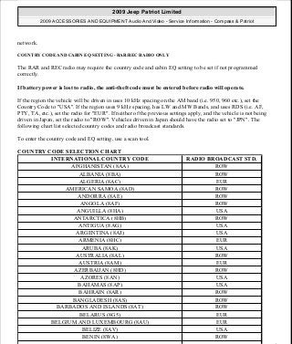 Manuales de reparaciones jeep compass y patriot limited 2007-2009