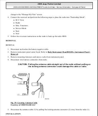 Manuales de reparaciones jeep compass y patriot limited 2007-2009