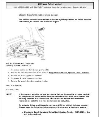 Manuales de reparaciones jeep compass y patriot limited 2007-2009