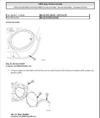 Manuales de reparaciones jeep compass y patriot limited 2007-2009