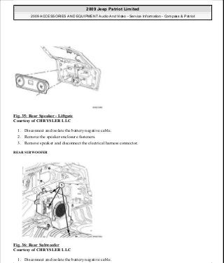Manuales de reparaciones jeep compass y patriot limited 2007-2009