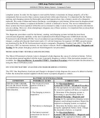Manuales de reparaciones jeep compass y patriot limited 2007-2009