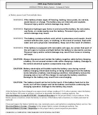 Manuales de reparaciones jeep compass y patriot limited 2007-2009