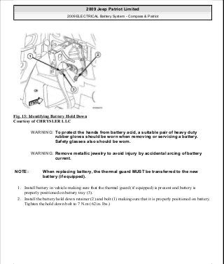 Manuales de reparaciones jeep compass y patriot limited 2007-2009
