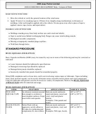 Manuales de reparaciones jeep compass y patriot limited 2007-2009