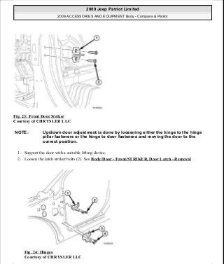 Manuales de reparaciones jeep compass y patriot limited 2007-2009