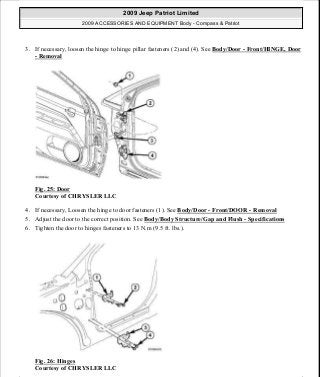 Manuales de reparaciones jeep compass y patriot limited 2007-2009