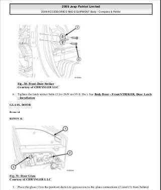 Manuales de reparaciones jeep compass y patriot limited 2007-2009
