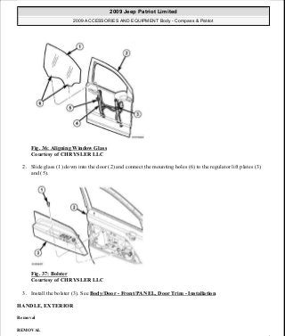Manuales de reparaciones jeep compass y patriot limited 2007-2009