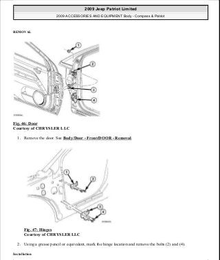 Manuales de reparaciones jeep compass y patriot limited 2007-2009