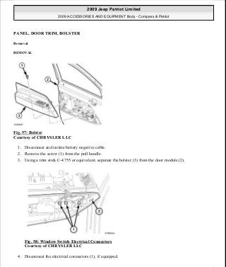 Manuales de reparaciones jeep compass y patriot limited 2007-2009