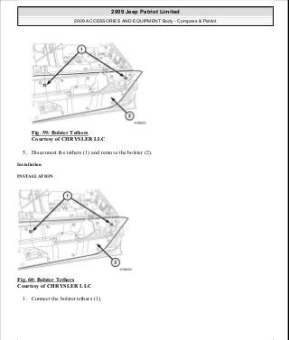 Manuales de reparaciones jeep compass y patriot limited 2007-2009