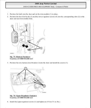 Manuales de reparaciones jeep compass y patriot limited 2007-2009