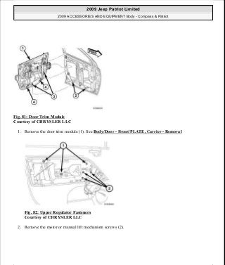Manuales de reparaciones jeep compass y patriot limited 2007-2009