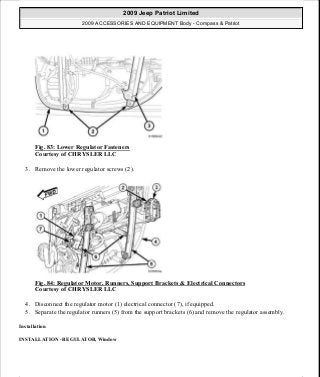 Manuales de reparaciones jeep compass y patriot limited 2007-2009