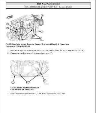 Manuales de reparaciones jeep compass y patriot limited 2007-2009