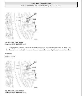 Manuales de reparaciones jeep compass y patriot limited 2007-2009