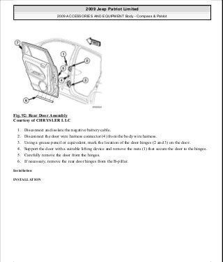 Manuales de reparaciones jeep compass y patriot limited 2007-2009
