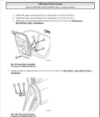Manuales de reparaciones jeep compass y patriot limited 2007-2009