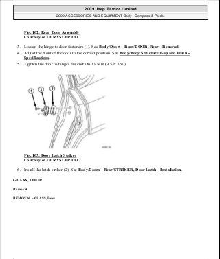 Manuales de reparaciones jeep compass y patriot limited 2007-2009