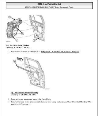 Manuales de reparaciones jeep compass y patriot limited 2007-2009